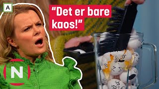 Ingrid Gjessing Linhave går i baklås når hun skal redde egg  Kongen befaler  TVNorge [upl. by Adlei719]