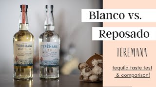 Teremana Tequila Taste Test amp Review  BLANCO VS REPOSADO [upl. by Herr548]