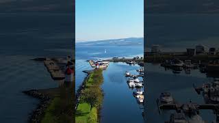 gjøvik drone naturalbeauty norway [upl. by Atterbury]