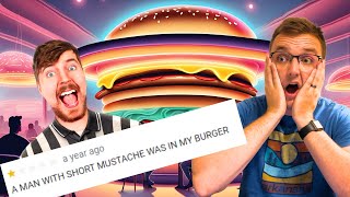 Funny One Star MrBeast Burger Reviews [upl. by Nohsid]