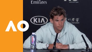 Dominic Thiem quotI had the match under controlquot  Australian Open 2020 Press Conference 2R [upl. by Orville]