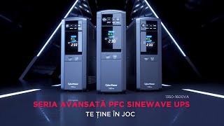 CyberPower Noul produs PFC Sinewave UPS Versiune pentru jocuri Film comercial  Schuko [upl. by Marillin800]