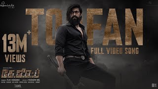 Toofan Video Song Tamil  KGF Chapter 2  RockingStar Yash  Prashanth Neel  Ravi Basrur Hombale [upl. by Eannaj]