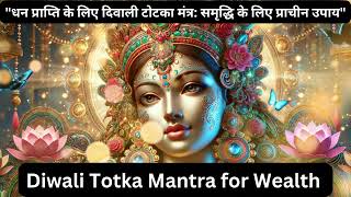 Diwali Totka Mantra💰  Vasudhara wealth [upl. by Morton775]