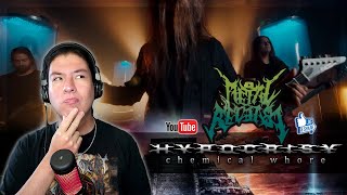 🔥HYPOCRISY  Chemical Whore  VIDEO REACCIÓN🔥 [upl. by Nordek553]