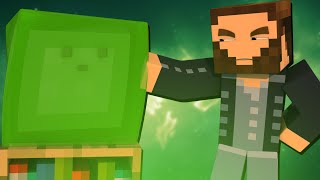 Minecraft Lucky Islands  quotNEVER TRUST A SLIMEquot wBlitzwinger [upl. by Enyr]