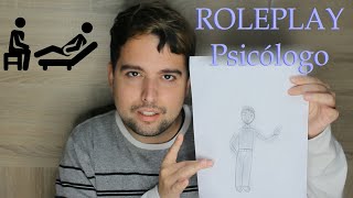 ASMR español 💙 RP 💙 Psicólogo analiza tu dibujo Soft Spoken 💕 [upl. by Housum]