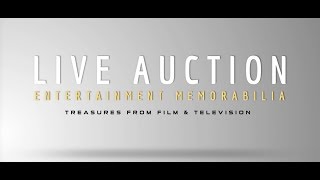 Prop Store Entertainment Memorabilia Live Auction 2017 [upl. by Bette-Ann819]