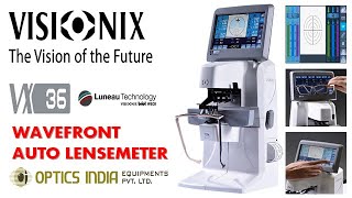 Visionix Wavefront Auto Lensmeter Vx 36 [upl. by Cristi241]