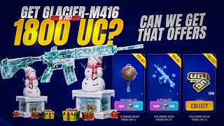 OMG 😱 Get M416 Glacier For 1799 UC 🔥 Cyber Week Selection Showcase Event  PUBGM [upl. by Romola]