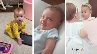 Cute Baby try not to smile Challenge 20 shorts​​​​​​​​ [upl. by Soelch587]