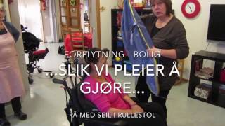 Forflytning i bolig  Smart solutions in wheelchairs and bathtrolleys by Per Halvor Lunde [upl. by Nnyleuqcaj245]