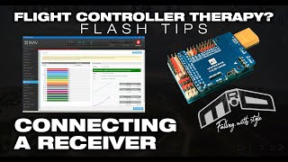 Connecting the receiver and setting up in iNav [upl. by Ailatan334]