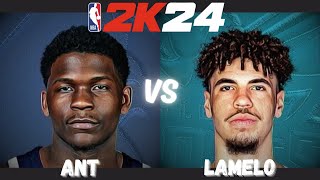 Whos better Anthony Edwards vs Lamelo Ball [upl. by Nayrda]