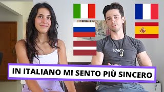 POLIGLOTTA PARLA ITALIANO Cosa ti piace dellitaliano Cosa manca allItaliano [upl. by Anisor861]