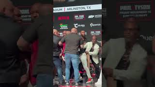 MIKE TYSON SLAPS JAKE PAUL 😮🥊 PaulTyson jakepaul miketyson [upl. by Mcclees664]