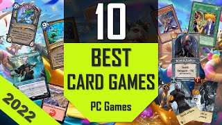 Best Card Games 2022  TOP10 Digital Card Games for PC [upl. by Leerzej]