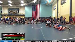 Cadet Men 132 Bronson Forsyth Iowa Vs Jack Gaukel Iowa [upl. by Hunley208]