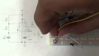 Ensamble de Circuito Astable con 555 [upl. by Ogires]