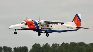 Dornier 228212 Kustwacht Netherlands Coast Guard arrival at RAF Fairford RIAT 2015 AirShow [upl. by Genevra872]