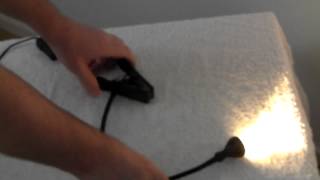 IKEA Jansjo LED clamp spotlight UK a look at [upl. by Stempson47]