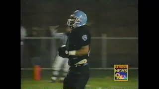 OVAC football 1995  Weirton Madonna v Bridgeport [upl. by Odiug]