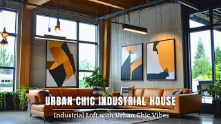 Urban Industrial Style Loft House Urban Chic Loft Design Tips [upl. by Daron]