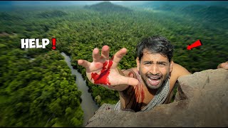 Warning  एक भाई डूब गया  24 Hours Challenge In Forest [upl. by Ateinotna]