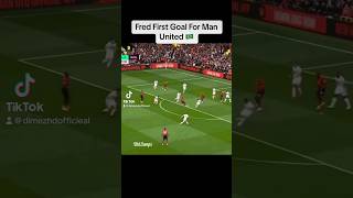 Fred First Goal For Man United… 🇧🇷🥶 fred short [upl. by Gilus]