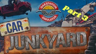 Tankstellen Simulator Car Junkyard DLC  es wird heiß 3 [upl. by Posehn664]