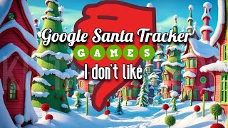 Google Santa Tracker Games I Dont Like [upl. by Wallis]