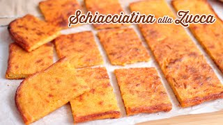 SCHIACCIATINA di ZUCCA  Una ricetta facilissima per il pranzo o la cena  LifeampChiara [upl. by Nosreip]