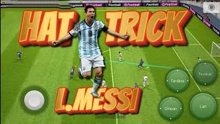 AS MELHORES CHAPADAS DO EFOOTBALL2025  lmessi hattrick golaço skills shorts [upl. by Cole]