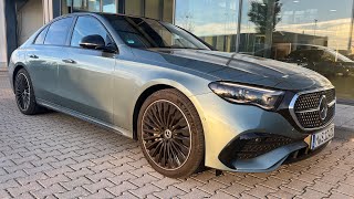 Кращий за BMW 5 G60  W214 Mercedes Benz E400e HYBRID 381кс на ФУЛІ Огляд в Німеччині🇩🇪 [upl. by Kally996]