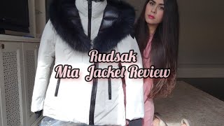 ❄️Rudsak Mia Jacket Review and Unboxing Optic White XS [upl. by Elicia]