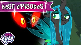 My Little Pony Best of Friendship is Magic  BEST OF QUEEN CHRYSALIS🖤 FULL EPISODES  15 Hour COMP [upl. by Heaps]