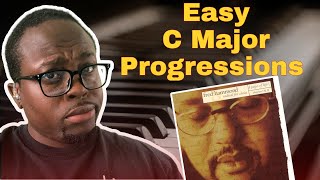 Easy Gospel Chord Progressions in C Major [upl. by Narat86]