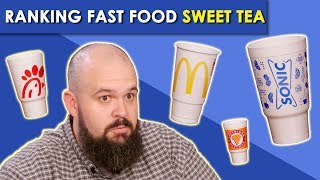 Ranking Fast Food Sweet Tea  Bless Your Rank [upl. by Kelbee]