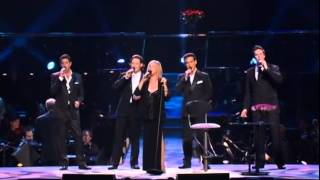 Barbra Streisand with Il Divo  Evergreen [upl. by Erolyat61]