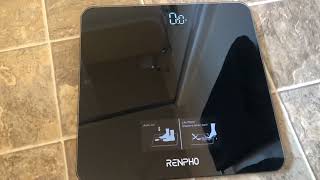 RENPHO Smart Scale for Body Weight Digital Bathroom Scale Review [upl. by Nonnad]