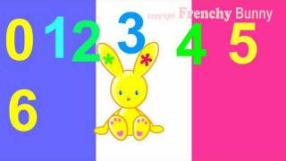 Apprendre les Nombres 1 à 10  Learn French Numbers  Frenchy Bunny [upl. by Siol727]