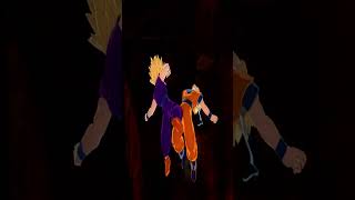 Super Saiyan 2 Teen Gohan vs Super Saiyan 2 Goku Raging Blast shorts ragingblast [upl. by Eelrihs11]