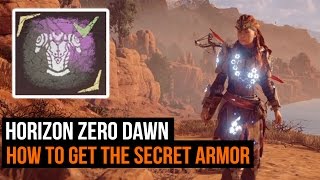 Horizon Zero Dawn How to get the secret armor Shield Weaver Armor [upl. by Peisch]