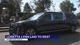 ‘Surreal’ Loretta Lynn laid to rest [upl. by Caldeira996]