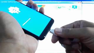 Update Samsung Galaxy A8 2018 SMA530F to Android 711 Nougat [upl. by Amelita]