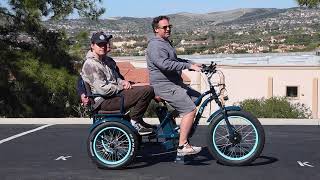 A 3 Person Bike This E Bike is a 3 Seater and Youll Want to See It [upl. by Hills]