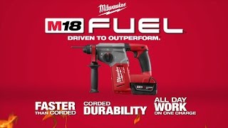 Milwaukee® M18 FUEL™ Rotary Hammers [upl. by Eemiaj277]