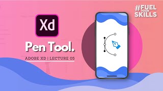 How to use pen tool in adobe xd 2020  pen tool problem solved  lecture 06 [upl. by Rosecan679]