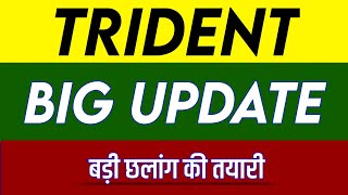 Trident Share Latest News Trident Share news today Trident Share price today Trident Share Target [upl. by Ddat428]