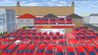 All RED CAR COLLECT IN UMART [upl. by Jairia935]